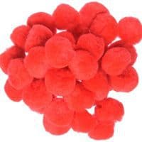 Red Pom Poms