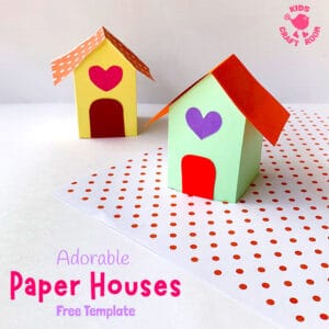 3D Paper House Craft