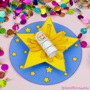 3D Baby Jesus Ornament - Nativity Craft For Kids