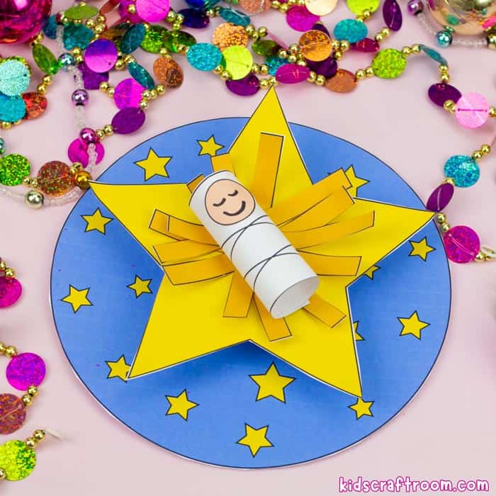 3D Baby Jesus Ornament - Nativity Craft For Kids