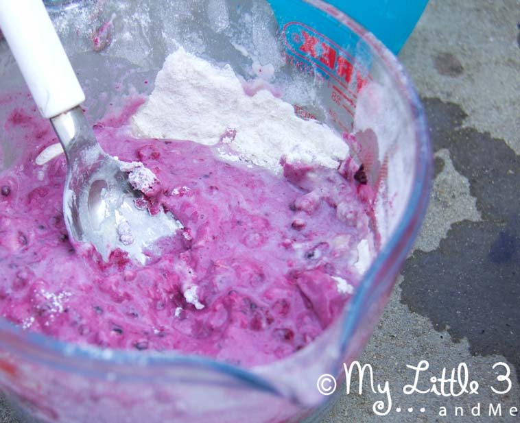 Easy Blackberry No Cook Play Dough - Great For Ice Cream Pretend Play
