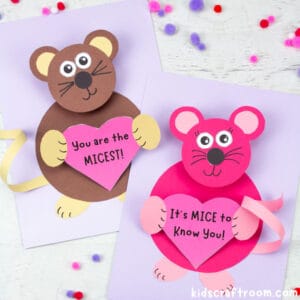 Bobble Head Mouse Craft