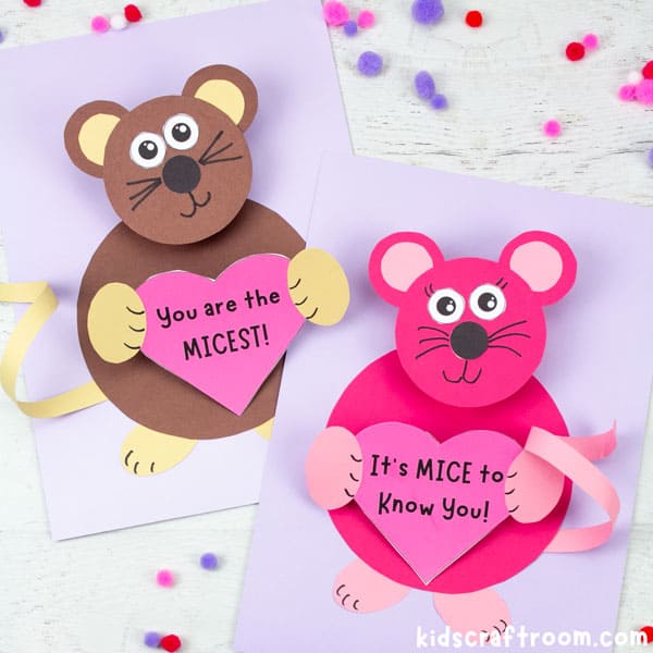 Bobble Head Mouse Craft