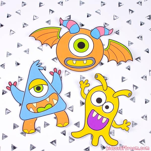 Build A Monster Craft (Free Printable)