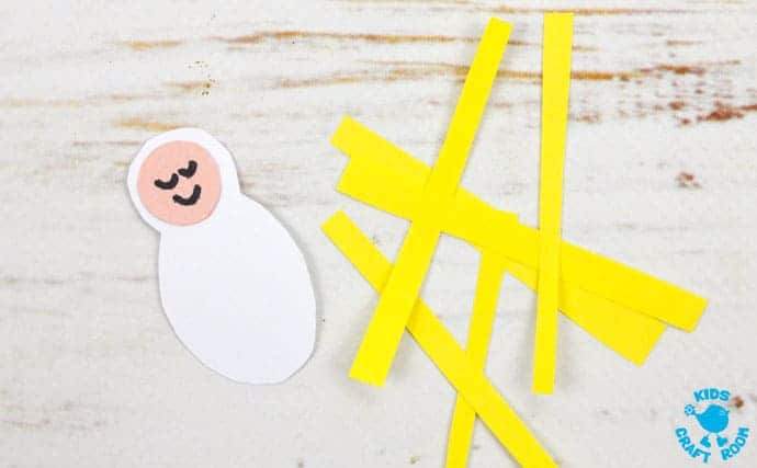 Christmas Card Nativity Craft step 7