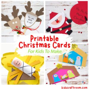 Printable Christmas Cards For Kids