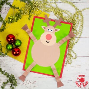 Dangly Legged Reindeer Craft