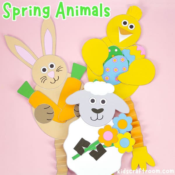 Dangly Legs Spring Animal Crafts
