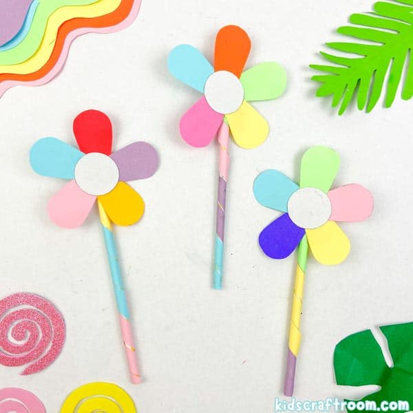 Easy Spring Flower Craft For Kids To Make