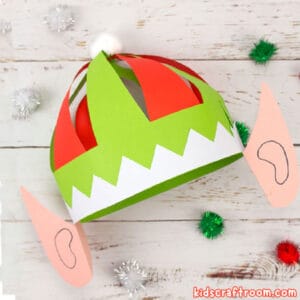 Christmas Elf Hat Craft pin 2.