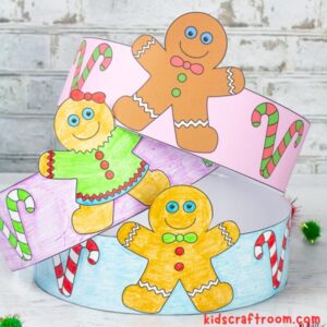 Gingerbread Man Crown