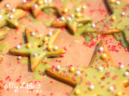 Recipe for a Gingerbread Tree - Christmas cooking with kids