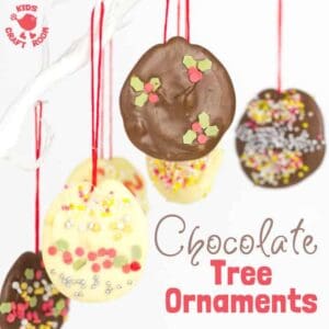 Homemade Chocolate Tree Decorations