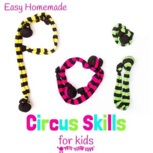 See how to make SOCK POI quickly, easily and cheaply. POI SPINNING is a fun activity for kids encouraging outside play and gross motor skills development. An exciting circus skills for kids.