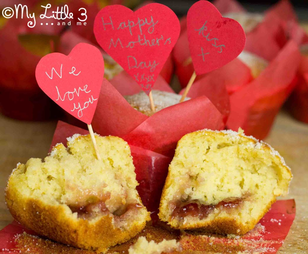 Mother's Day Doughnut Muffins