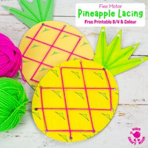 Lacing Pineapple Craft