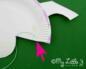 stage 6 paper plate pig mask