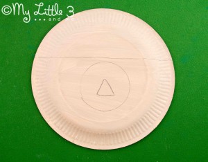 Make a paper plate Easter Bunny Mask with whiskers - great for imaginative play. 