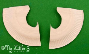 Make a paper plate Easter Bunny Mask with whiskers - great for imaginative play. 