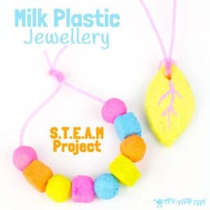 Milk Plastic STEAM Activity