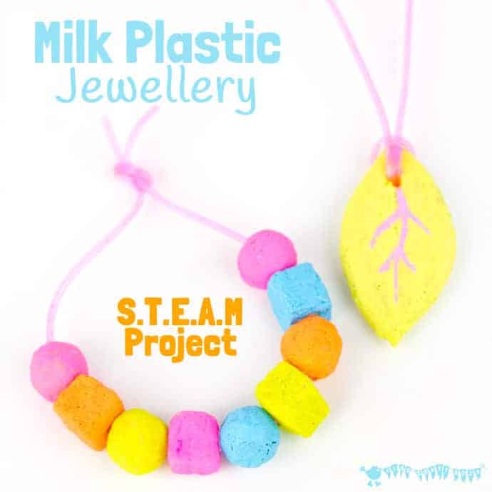Milk Plastic STEAM Activity
