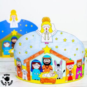 Christmas Nativity Hat Craft