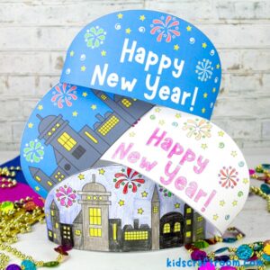 Printable New Year's Eve Crown