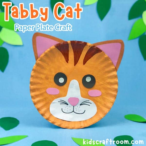 Paper Plate Cat Craft