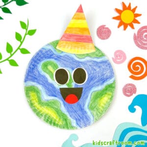 Paper Plate Earth Day Craft