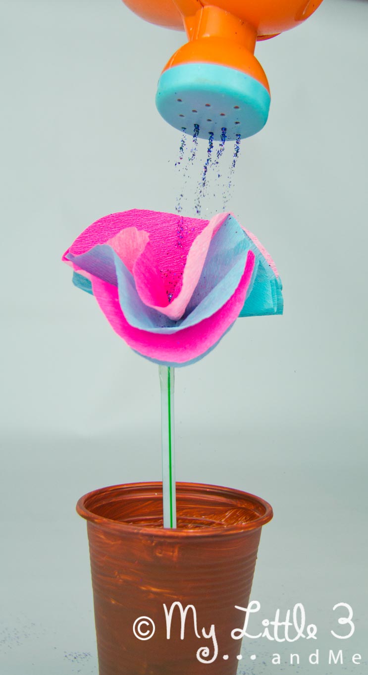 Magic Pop Up Flowers, an interactive Mary Mary Quite Contrary Nursery Rhyme Craft