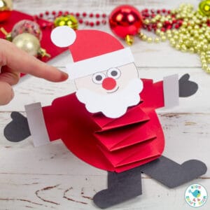 Pop Up Santa Craft