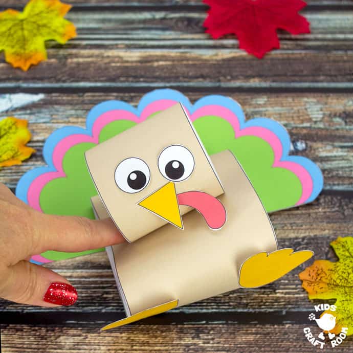 Pop Up Turkey Craft