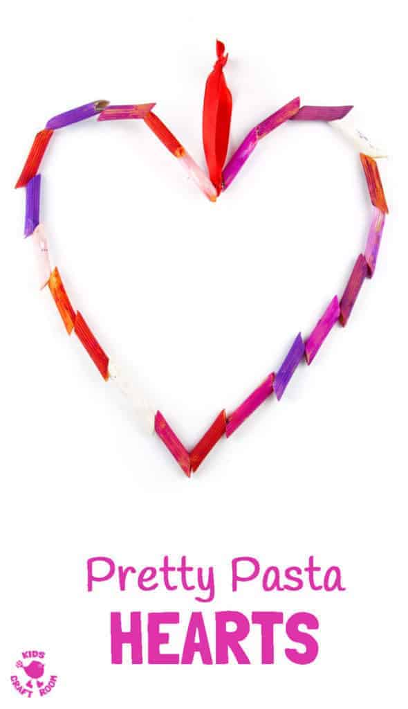 Gorgeous bead hearts and pasta hearts are simple enough for toddlers and pretty enough for tweens! A perfect heart craft gift for a loved Mummy or Grandma or for Valentine's Day.