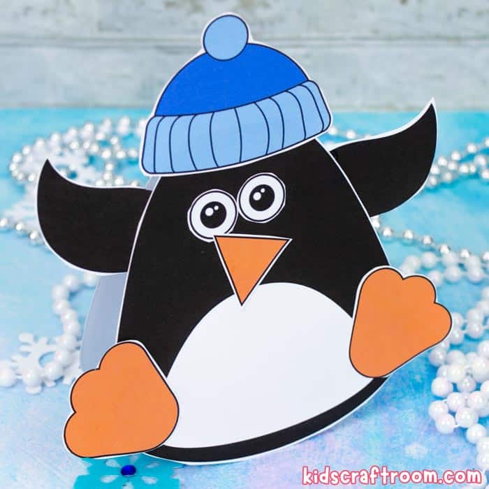 Printable Rocking Penguin Craft For Kids