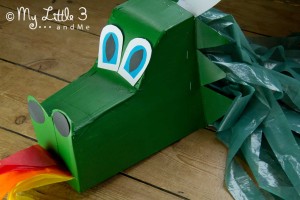 Make a Dragon Hobby Horse - Instructions