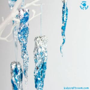 Stunning Sparkly Icicle Craft