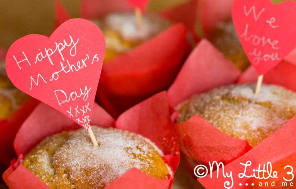 Mother's Day Doughnut Muffins