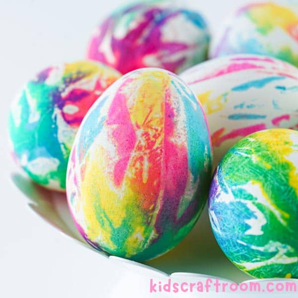 Tie Dye Easter Eggs