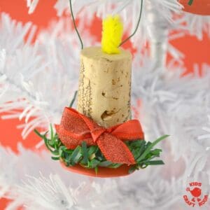 How To Make A Wine Cork Candle Christmas Ornament