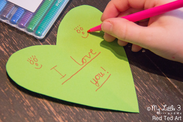 Surprise loved ones with Scratch Off Secret Message Valentine's Day Cards! A fun Valentine's Day craft for all.